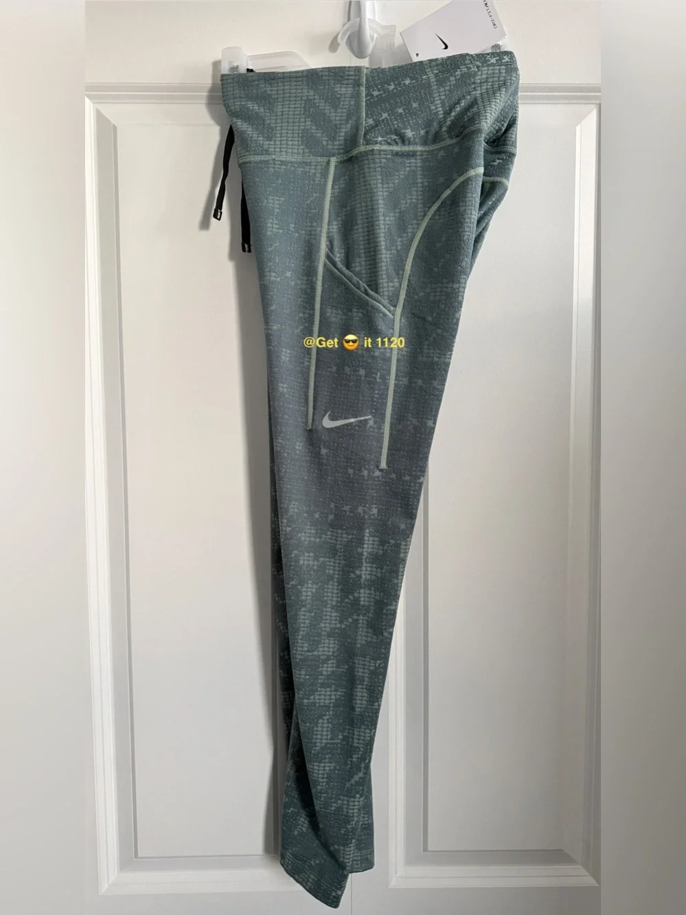 Nike Dri-FIT ADV Epic Luxe Women's Running Leggings with Pockets DD6490-357 - Picture 2 of 15